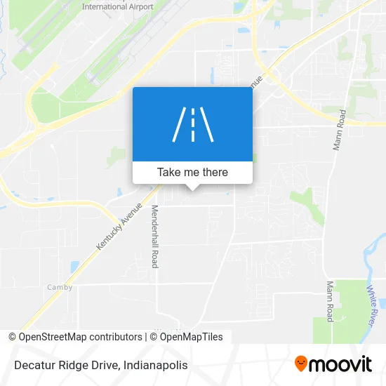 Decatur Ridge Drive map