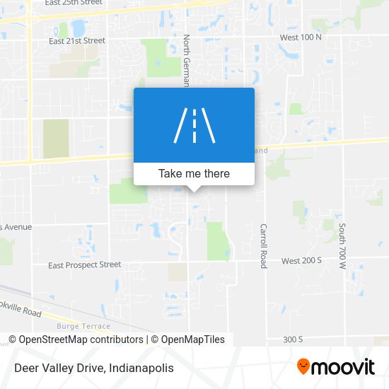 Mapa de Deer Valley Drive