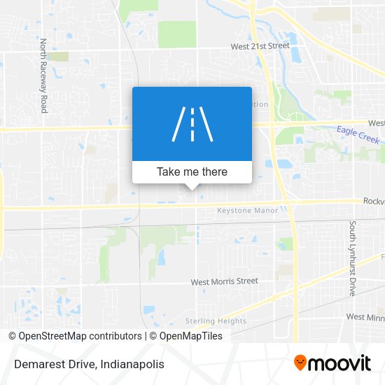 Demarest Drive map