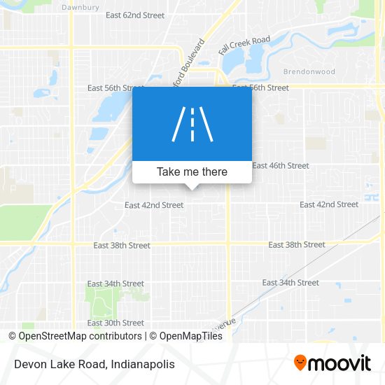 Mapa de Devon Lake Road