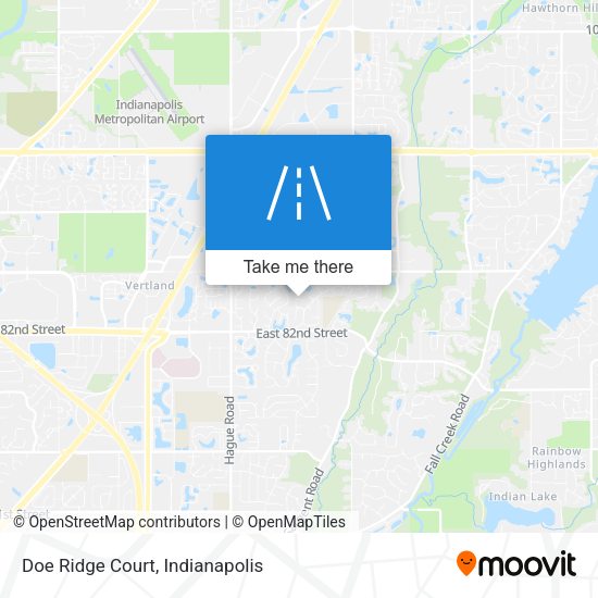 Mapa de Doe Ridge Court