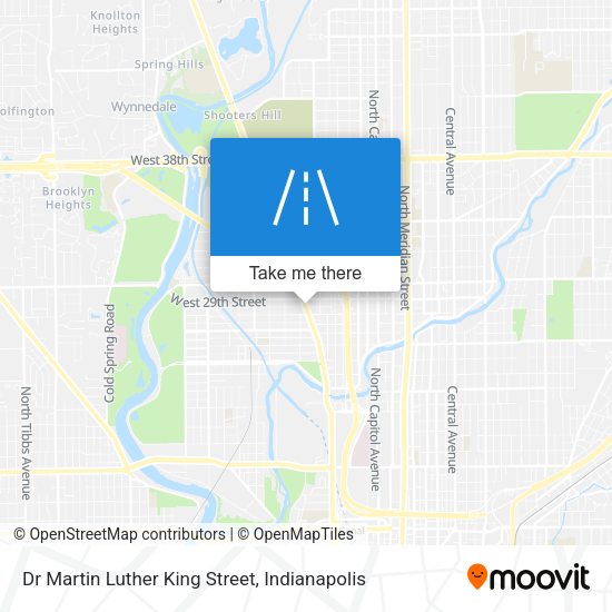 Mapa de Dr Martin Luther King Street
