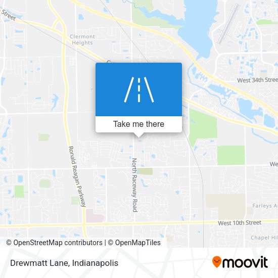 Mapa de Drewmatt Lane