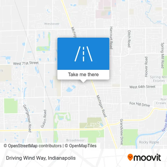 Driving Wind Way map