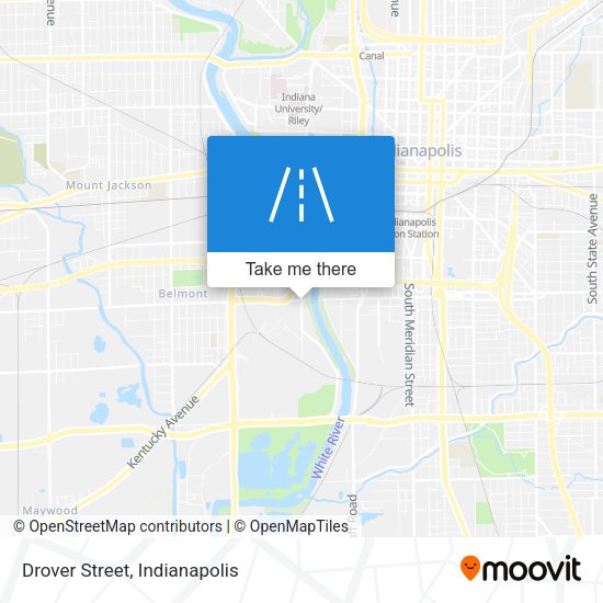 Mapa de Drover Street