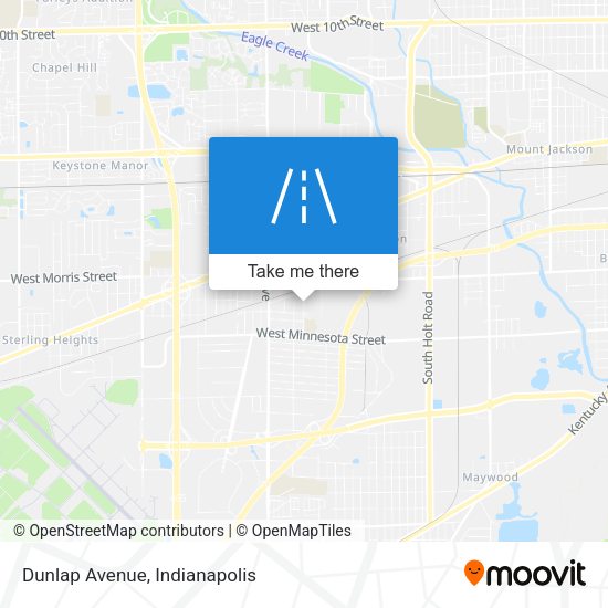Mapa de Dunlap Avenue
