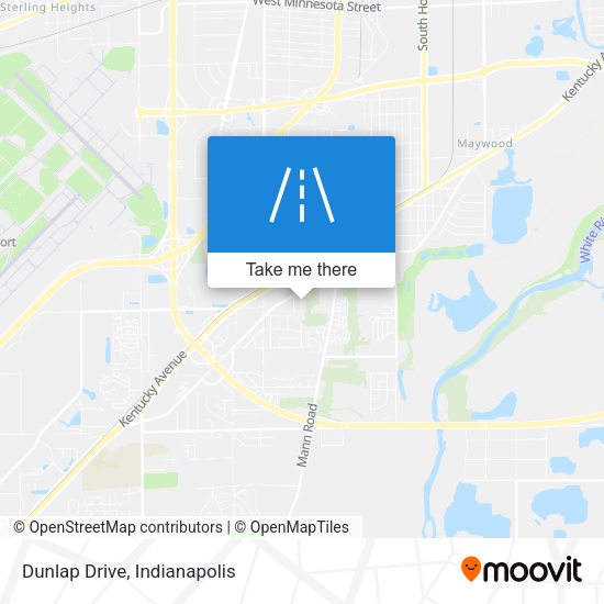 Mapa de Dunlap Drive