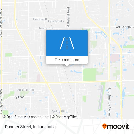 Mapa de Dunster Street