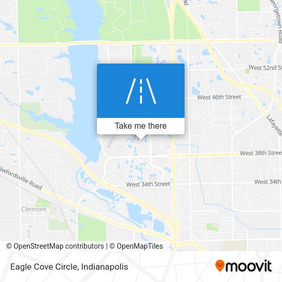 Eagle Cove Circle map