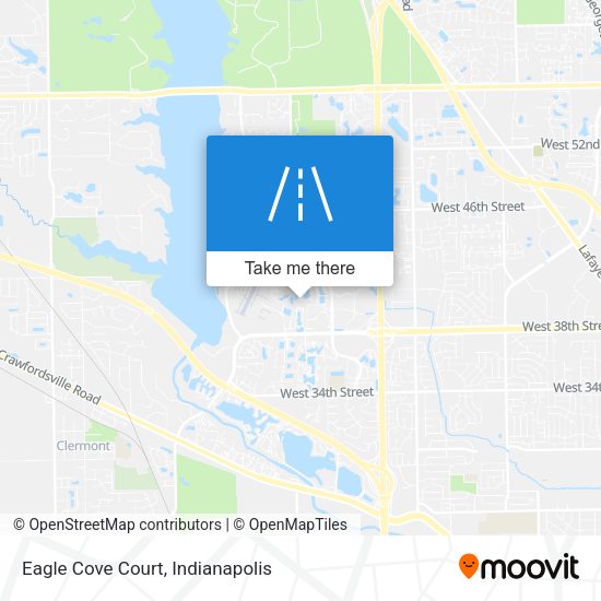 Eagle Cove Court map