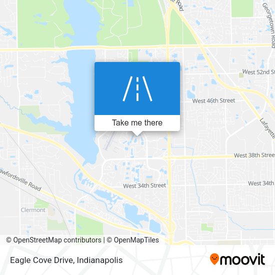 Eagle Cove Drive map