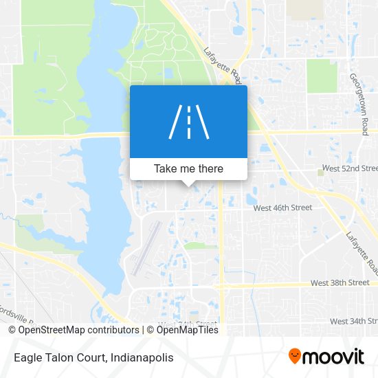 Eagle Talon Court map