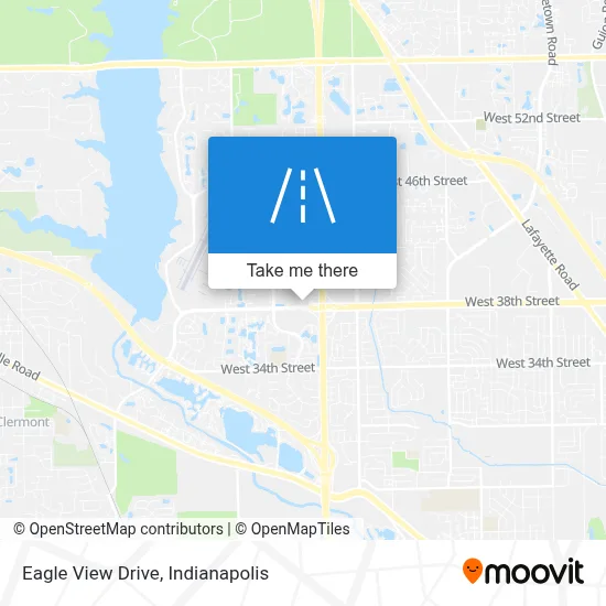 Eagle View Drive map