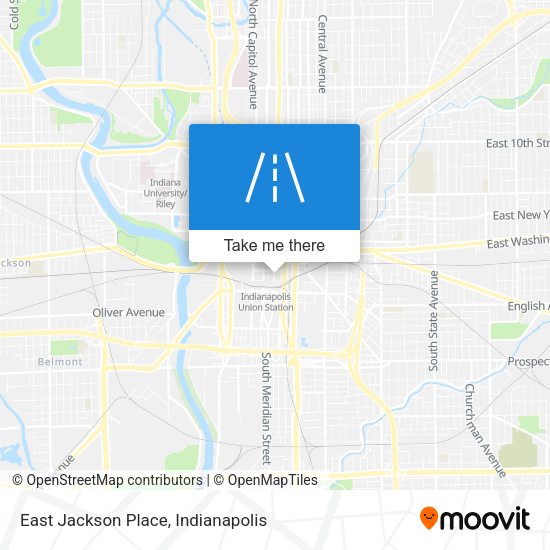 East Jackson Place map