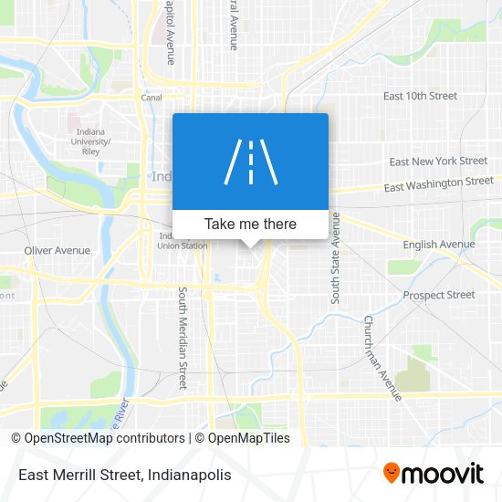 Mapa de East Merrill Street