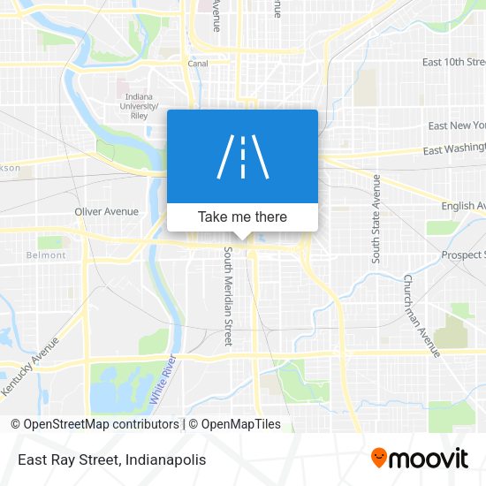 Mapa de East Ray Street