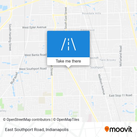 Mapa de East Southport Road