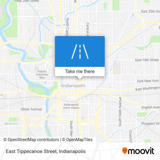 East Tippecanoe Street map