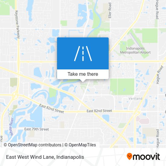 Mapa de East West Wind Lane
