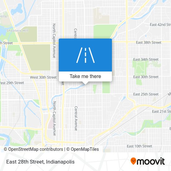 Mapa de East 28th Street