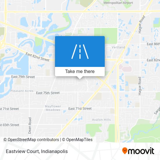 Eastview Court map