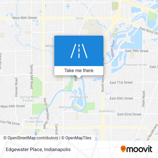 Mapa de Edgewater Place