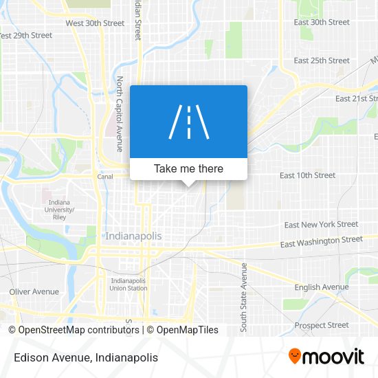 Mapa de Edison Avenue