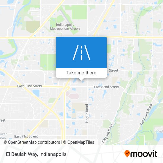 Mapa de El Beulah Way
