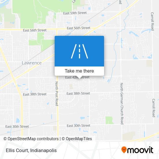 Ellis Court map