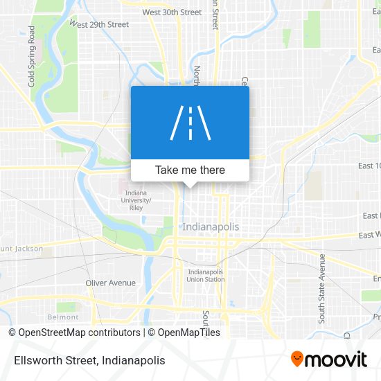 Ellsworth Street map