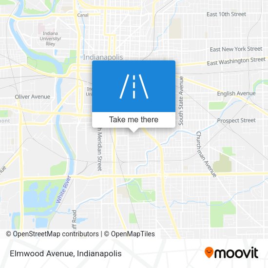 Elmwood Avenue map