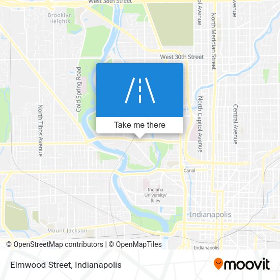 Elmwood Street map