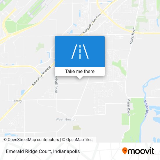 Emerald Ridge Court map