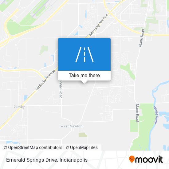 Emerald Springs Drive map