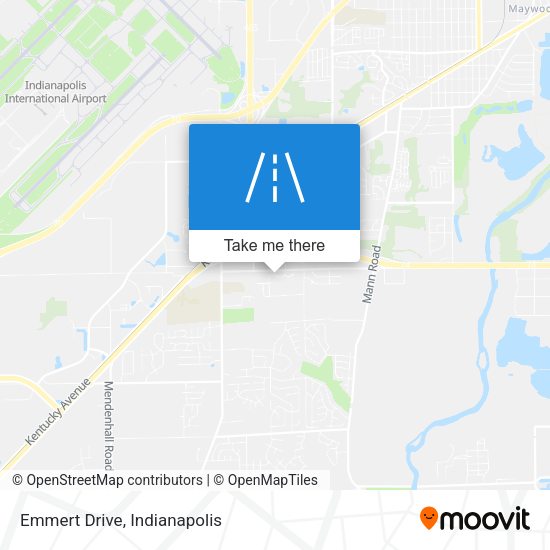 Mapa de Emmert Drive