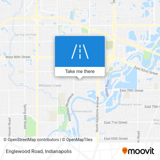 Mapa de Englewood Road