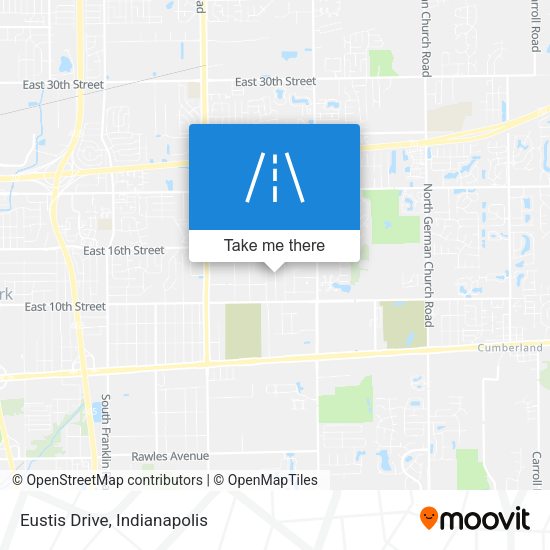 Mapa de Eustis Drive