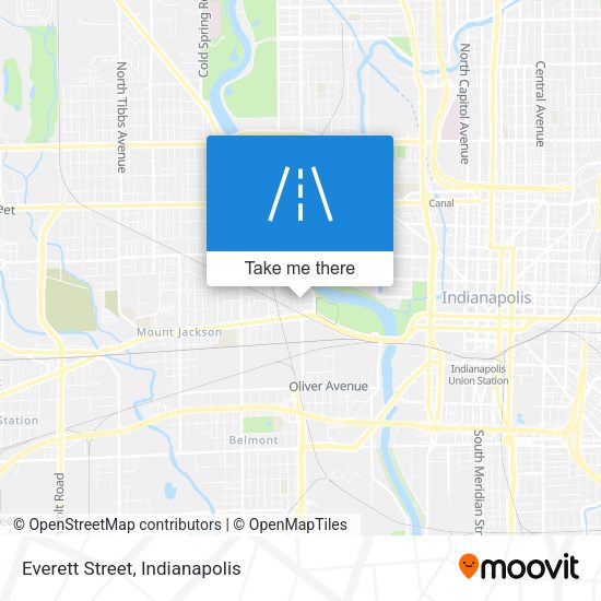 Mapa de Everett Street