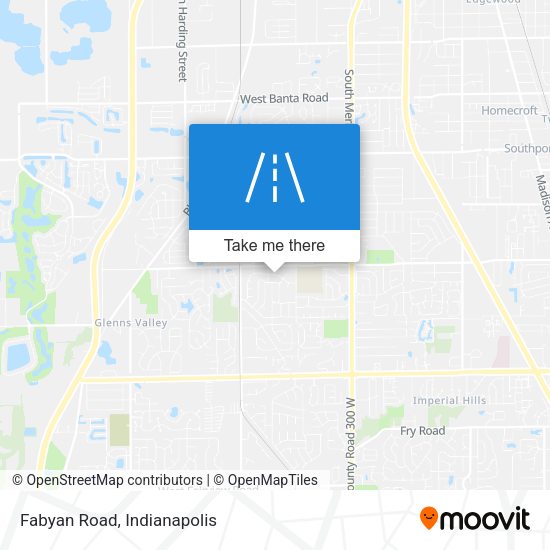 Mapa de Fabyan Road