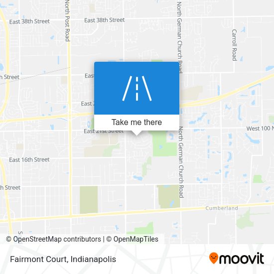 Fairmont Court map
