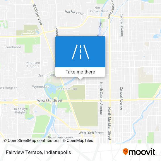 Mapa de Fairview Terrace