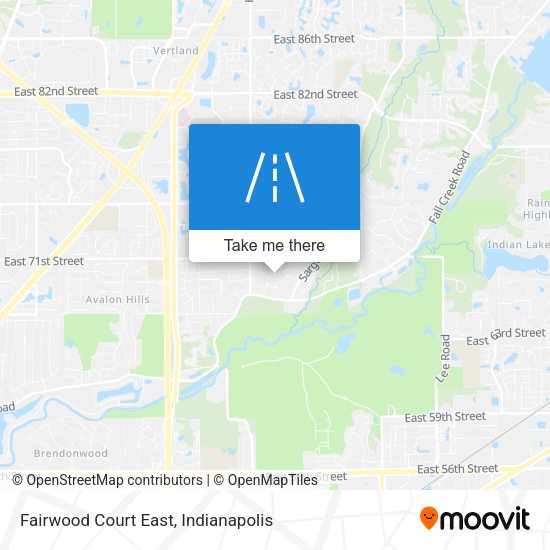 Fairwood Court East map
