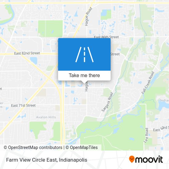 Farm View Circle East map