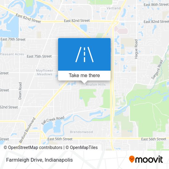 Farmleigh Drive map