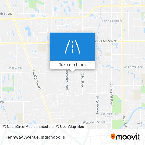 Fennway Avenue map
