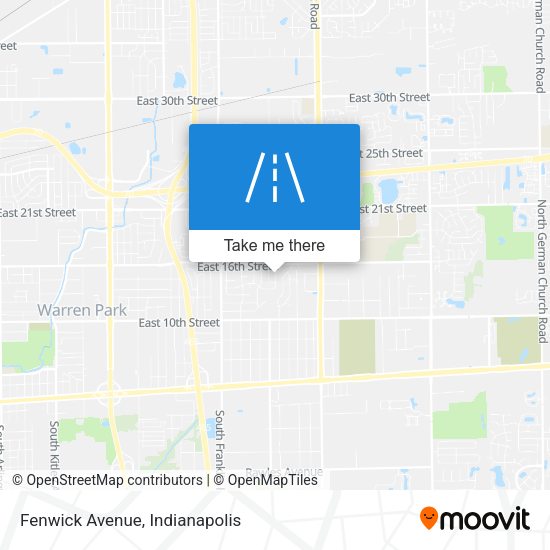 Mapa de Fenwick Avenue