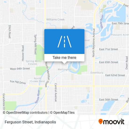 Ferguson Street map