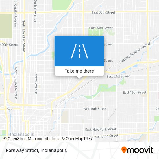 Mapa de Fernway Street