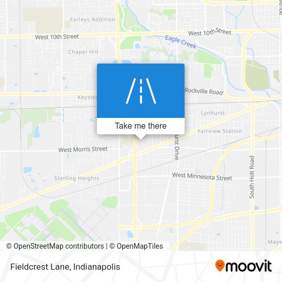 Mapa de Fieldcrest Lane