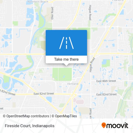 Mapa de Fireside Court